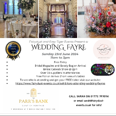 Wedding Fayre @ Parr's Bank Warrington