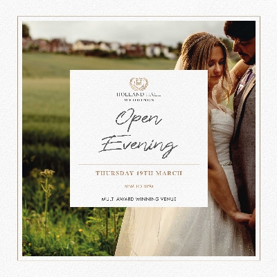 March Open Evening at Holland Hall