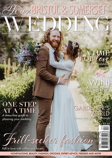 Cover of the April/May 2023 issue of Your Bristol & Somerset Wedding magazine