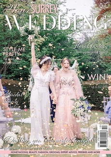 Cover of the December/January 2022/2023 issue of Your Surrey Wedding magazine