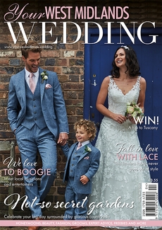 Cover of the April/May 2023 issue of Your West Midlands Wedding magazine