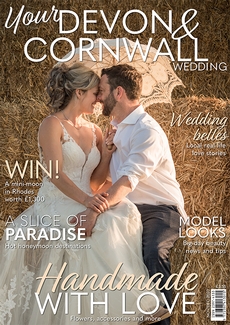 Cover of the November/December 2023 issue of Your Devon & Cornwall Wedding magazine