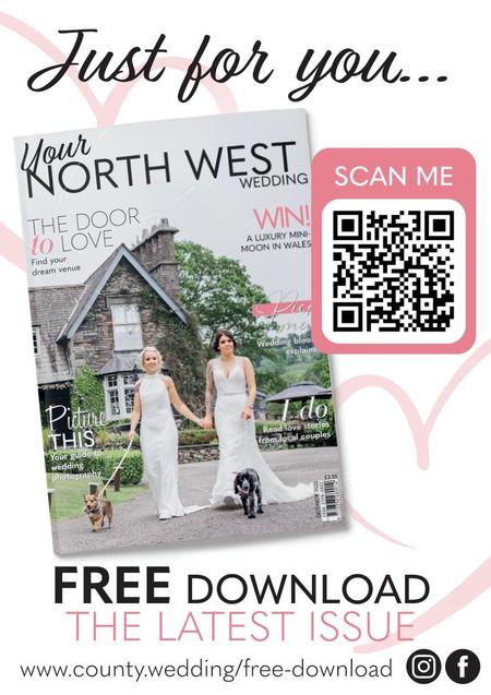 View a flyer to promote Your North West Wedding magazine