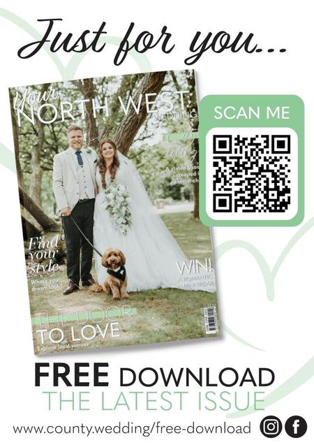 View a flyer to promote Your North West Wedding magazine