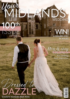 Cover of the October/November 2025 issue of Your Midlands Wedding magazine