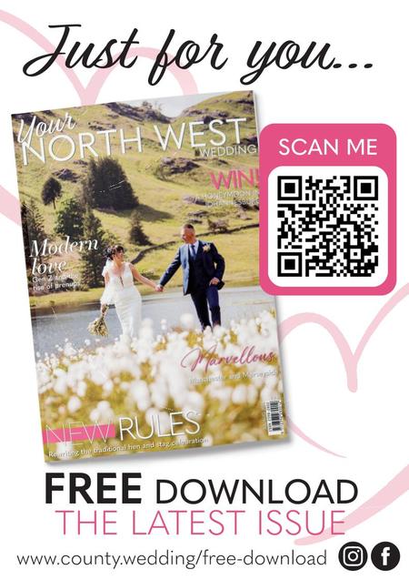 View a flyer to promote Your North West Wedding magazine