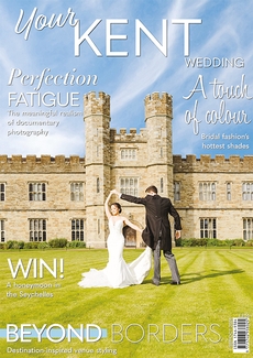 Cover of the Sept/Oct 2026 issue of Your Kent Wedding magazine