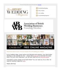 Your North West Wedding magazine - January 2022 newsletter