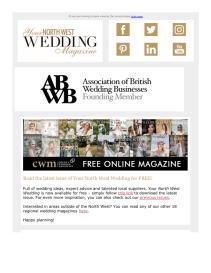 Your North West Wedding magazine - October 2022 newsletter