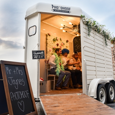 Meet the owner of the mobile horse box photo booth, Photohoof
