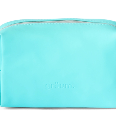 Grüum has launched a new range of wash bags made from ocean-bound plastic