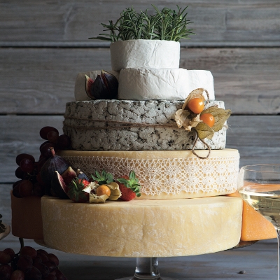 Ideas for a cheese wedding cake