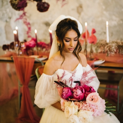 We adore this bright and colourful shoot at Holmes Mill