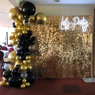 Shimmer North Cumbria is a new company offering shimmer sequin wall backdrops