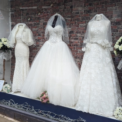 St Ann’s Hospice’s Bridal and Vintage Store is offering wedding dresses from Coronation Street