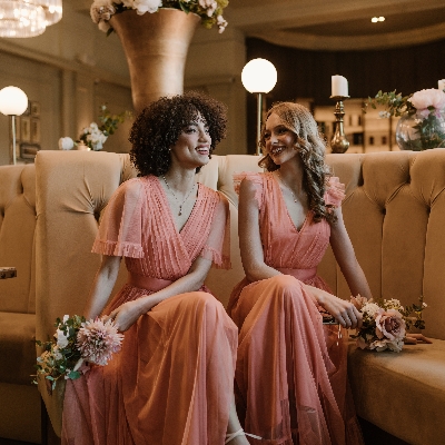Looking for bridesmaids' dresses? Check out these collections from Maya Deluxe