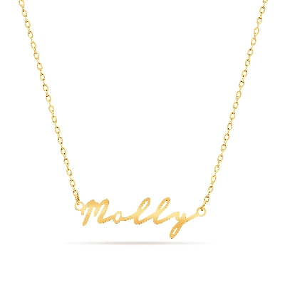 Fashion News: Abbott Lyon reveals personalised name necklaces
