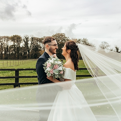 Real Weddings: Country house romance