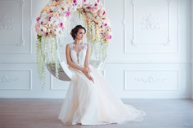 We asked Bridal 1632 how you can incorporate lace into your dress: Image 1