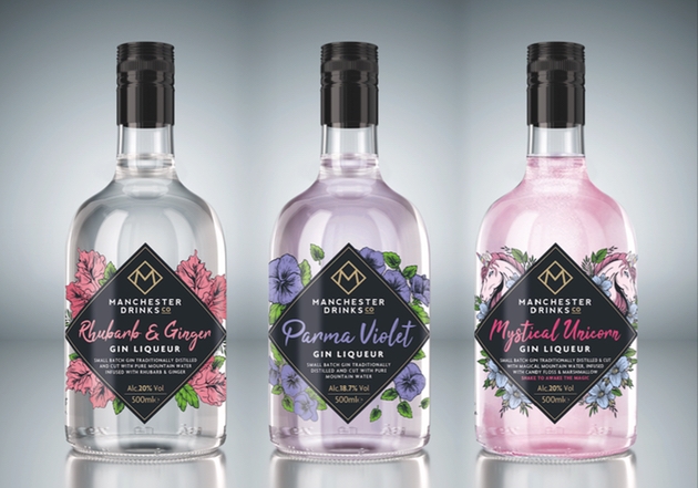 Manchester Drinks Company recently launched a range of premium gins: Image 1