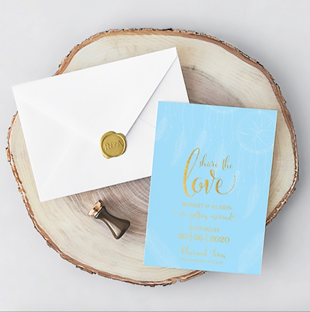 Love Invited has launched a stationery collection: Image 1