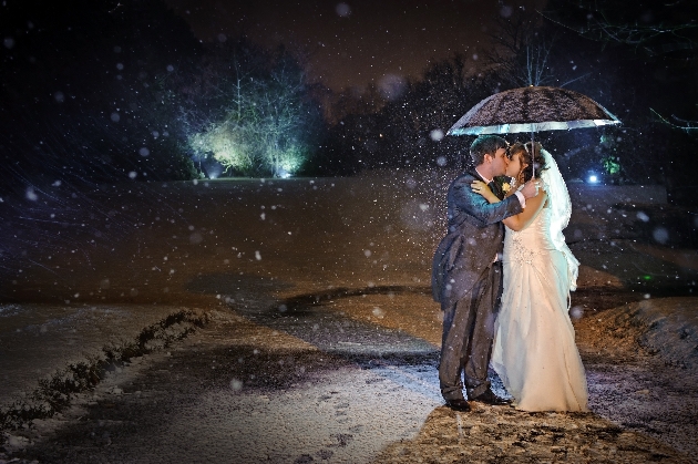 Couple in the snow