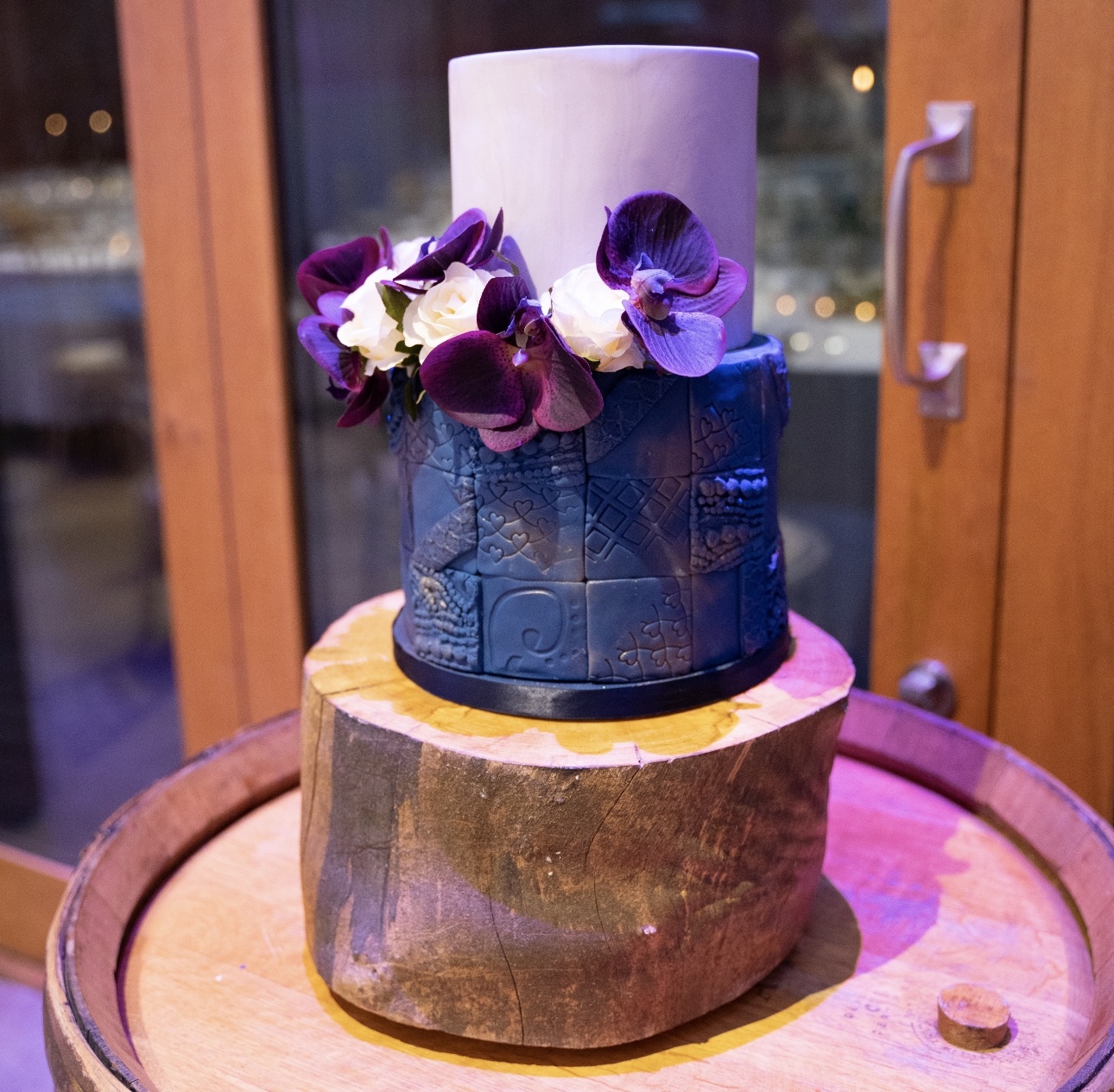 Wedding cake created by Kat's Kitchen