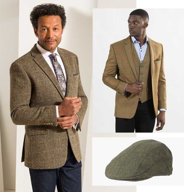 models in tradition country tweed selection 