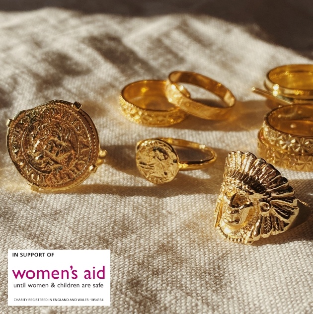 Manchester-based jewellers, Wolf & Gypsy has partnered with Women’s Aid in celebration of International Women’s Day