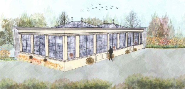 Calthwaite Hall drawing