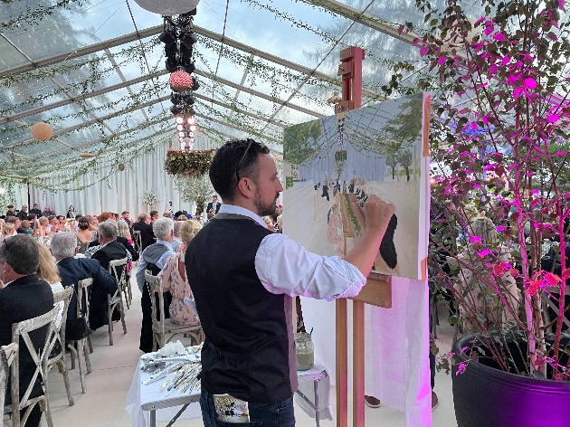 What to expect from a wedding painter