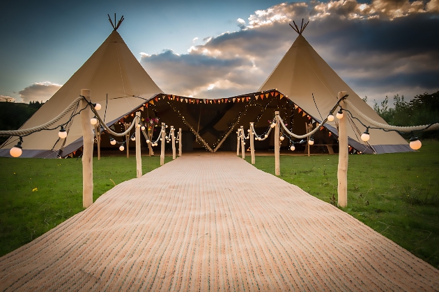 Tipi at Abbey House Hotel & Gardens