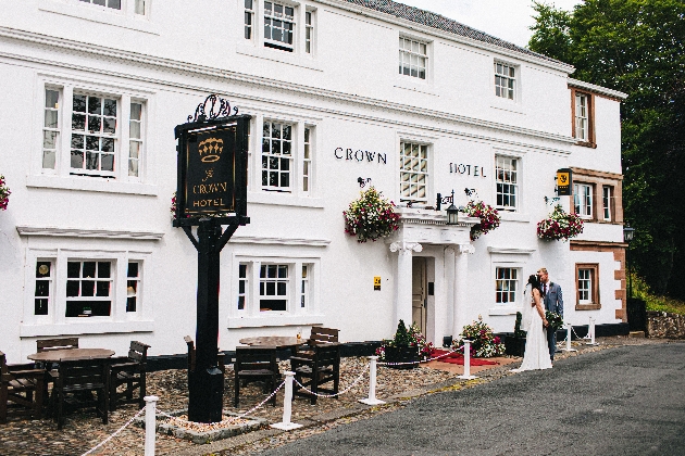 Exterior of The Crown Hotel