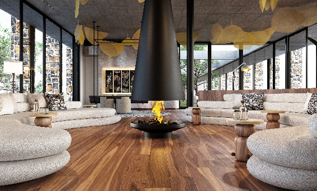 The Homestead living room