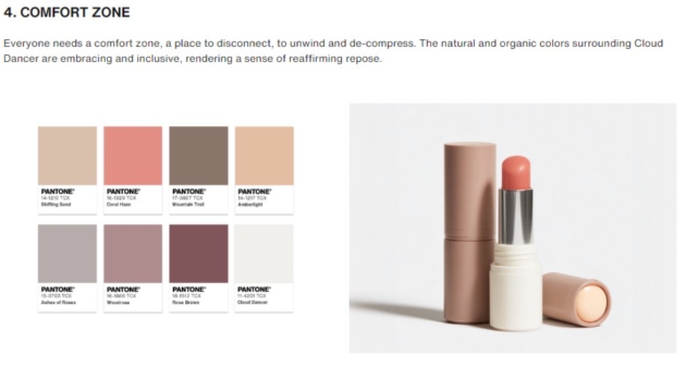 Pantone's Colour of the Year 2026 comfort zone
