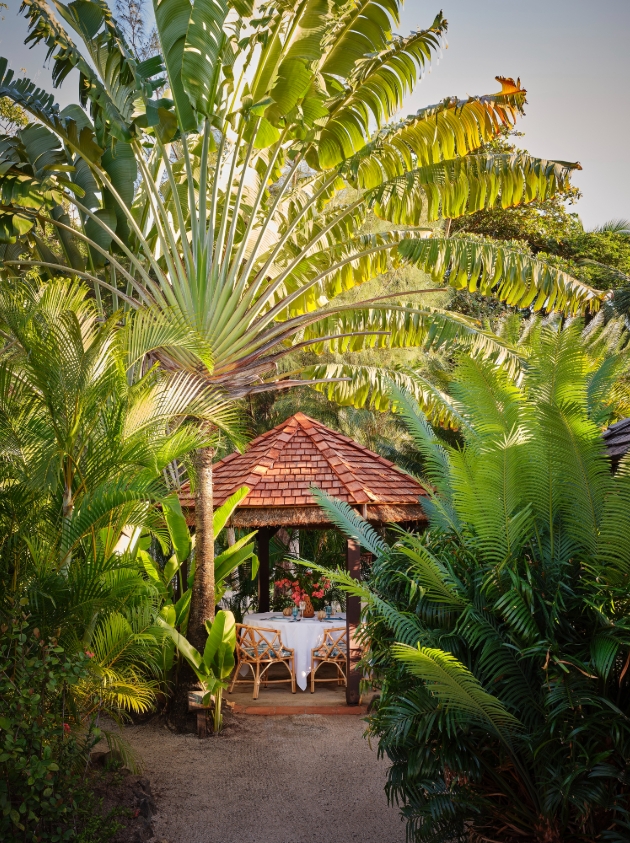 gazebo in gardens